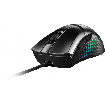 MSI CLUTCH GM51 LIGHTWEIGHT WIRELESS souris Jouer Droitier RF Wireless + Bluetooth + USB Type-C Optique 26000 DPI