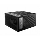 MSI MPG A850G PCIE5 unité d'alimentation d'énergie 850 W 24-pin ATX ATX Noir