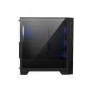 MSI MAG FORGE 320R AIRFLOW unité centrale Micro Tower Noir, Transparent