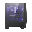 MSI MAG Forge 100M Midi Tower Noir, Transparent