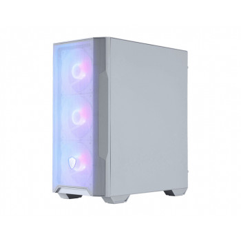 MSI MAG FORGE M100R Midi Tower Transparent, Blanc