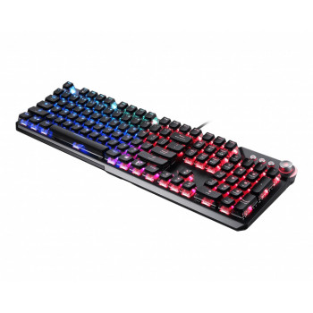 MSI VIGOR GK71 SONIC RED FR clavier Jouer USB QWERTY Français Noir