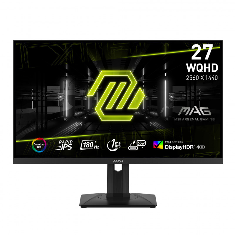 MSI MAG 274QRF QD E2 écran plat de PC 68,6 cm (27") 2560 x 1440 pixels Wide Quad HD LCD Noir