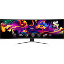 MSI MPG 491CQP QD-OLED écran plat de PC 124,5 cm (49") 5120 x 1440 pixels DQHD QDOLED Noir