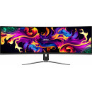 MSI MPG 491CQP QD-OLED écran plat de PC 124,5 cm (49") 5120 x 1440 pixels DQHD QDOLED Noir