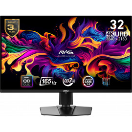 MSI MAG 321UP QD-OLED écran plat de PC 80 cm (31.5") 3840 x 2160 pixels 4K Ultra HD QDOLED Noir