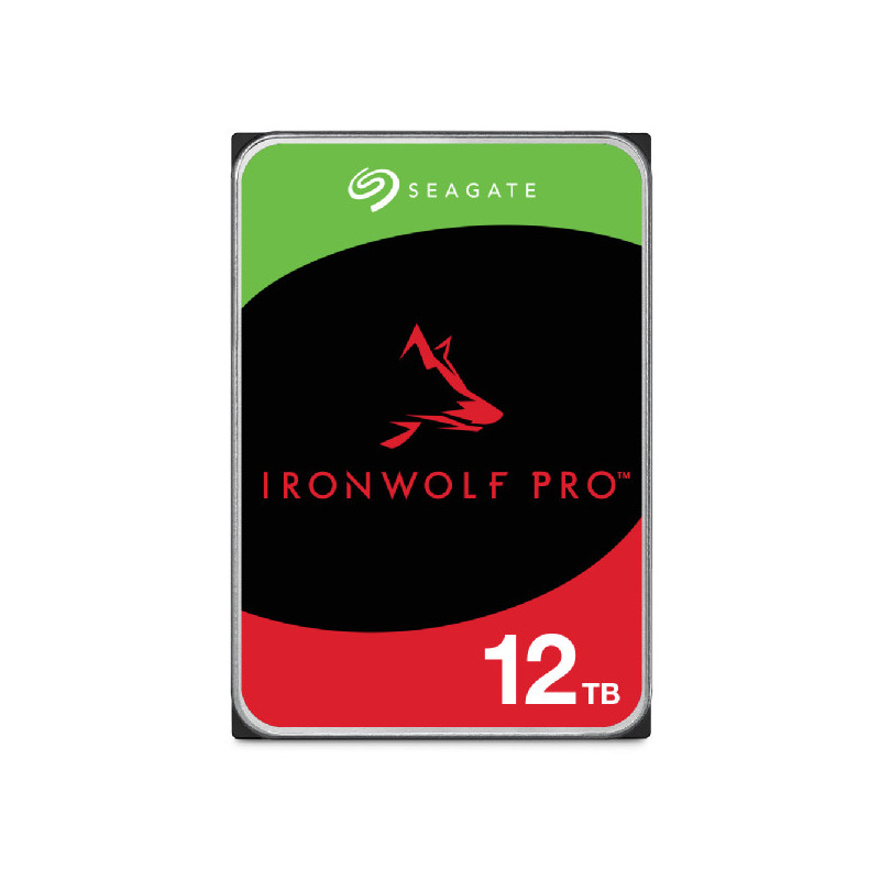 Seagate IronWolf Pro ST12000NT001 disque dur 12 To 7200 tr min 256 Mo 3.5" Série ATA III