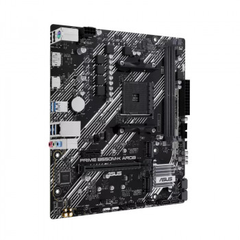 ASUS PRIME B550M-K ARGB AMD B550 Emplacement AM4 micro ATX