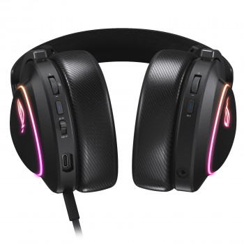 ASUS ROG DELTA II Casque Avec fil &sans fil Arceau Jouer USB Type-C Bluetooth Noir