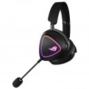 ASUS ROG DELTA II Casque Avec fil &sans fil Arceau Jouer USB Type-C Bluetooth Noir