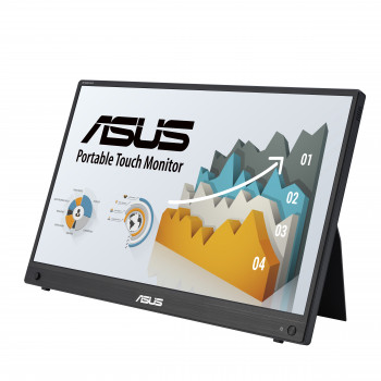 ASUS ZenScreen MB16AHT écran plat de PC 39,6 cm (15.6") 1920 x 1080 pixels Full HD Écran tactile Noir