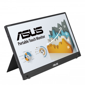 ASUS ZenScreen MB16AHT écran plat de PC 39,6 cm (15.6") 1920 x 1080 pixels Full HD Écran tactile Noir