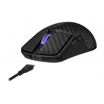 ASUS ROG Harpe Ace Extreme souris Jouer Droitier RF Wireless + Bluetooth + USB Type-A Optique 42000 DPI