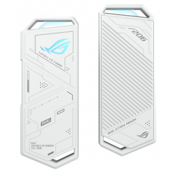 ASUS ROG Strix Arion White Edition Enceinte ssd Blanc M.2