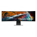 Samsung G95SC écran plat de PC 124,5 cm (49") 5120 x 1440 pixels Dual QHD OLED Argent