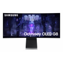 Samsung G85SB écran plat de PC 86,4 cm (34") 3440 x 1440 pixels UltraWide Quad HD OLED Argent