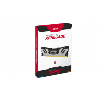 Kingston Technology FURY 64 Go 6400 MT s DDR5 CL32 DIMM (kit de 2) Renegade Silver XMP