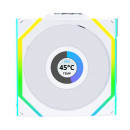 Lian Li Uni Fan SL Wireless LCD 120 (blanc)