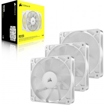 Corsair RS120 Triple Pack Blanc