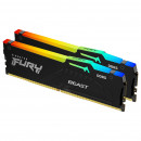 Kingston FURY Beast RGB 64 Go (2 x 32 Go) DDR5 6000 MHz CL30