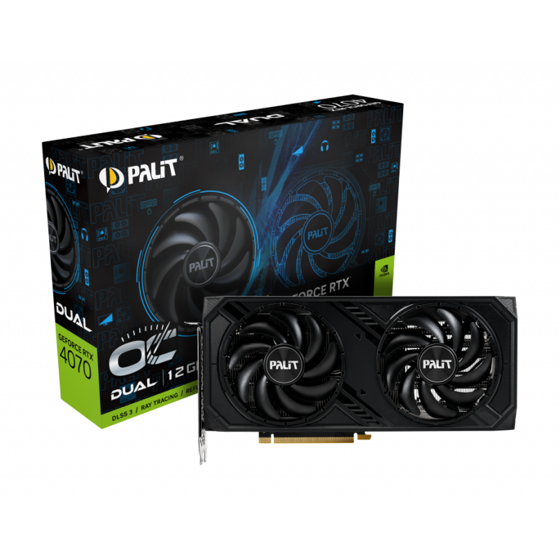 Palit GeForce RTX 4070 Dual OC 12Go