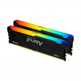 Kingston Technology FURY Beast 16GB 3600MT s DDR4 CL17 DIMM (Kits de 2) RGB