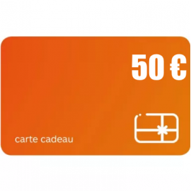 Carte cadeau : 50€