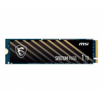 MSI SPATIUM M450 PCIe 4.0 NVMe M.2 1TB 1 To PCI Express 4.0 3D NAND